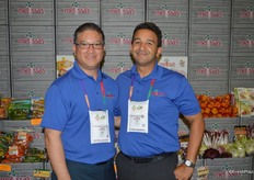 Jody Okamoto and Eb Bernazard with Melissa's.