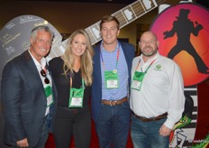 A team of Schmieding Produce walks the show. From left to right Scott McDulin, Patterson McDulin, Josh Thorne and Adam Chernow.