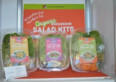 Misionero's Organic Wholesome Salad kits pair up roasted veggies and baby greens.