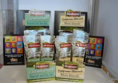 Flavored almonds. Mariani Nut Company debuts 1.5 ounce snack-sized packages.