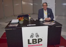 Anton Filippo at the LBP (Logistics Business Partners) stand.