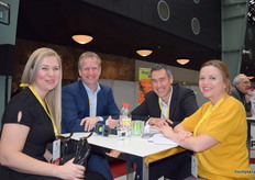 From left to right, Sabina Wyant, Teunis Sikma, Alan Craig and Julia Parry.