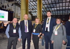 From Ukraine, Roman Denys-Managing Director of GalFrost, Andriy Yarmak-UN FAO, Natalia Pukshyn-CEO of Blueberry, Taras Bachtannyk-CEO of U-Berry and Irina Kukhtina-President of Ukrainian Berries Association.