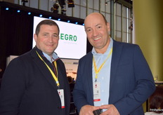 Jordi Marti Inglada from Fruits CMR and Hans Widmann from Herbert Widmann GmbH.