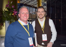 Danny Nightingale from T&G Global and Jamie Smith from James Hutton.
