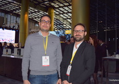 Mouhssine Ismaili from iberry marketing and Begnat Robichaud from Soloberry.