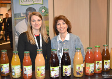 Sonia Scharrino and Corine Corbalan from the company Les Jus de Marmande