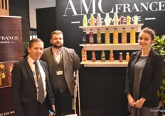 Patrick Hard, Guillaume Fleury and Gloria Ruiz (AMC France agri-commerce)