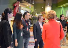 Entry to the Olé supermarket, first stop of the Retail Tour across Shenzhen organised by the PMA. Olé is a luxury Chinese supermarket and part of the CR Vanguard chain. All visitors are received by the staff of Olé and are given a short introduction to the store.