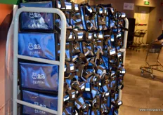 Cooling bags at Hema Fresh, Shenzhen.