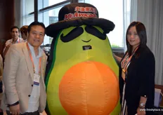 Mr. Avocado's management team with Jade Shan and John Wang.