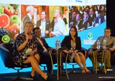Lisa Cork is chairing a session on premium fruit varieties in China and how branding and new varieties can help producers and shippers to generate a premium. On the panel are Qidong Zhu, Pagoda, Jade Shan, Mr. Avocado and Mike Preacher, Domex Superfresh Growers.