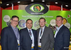 The team of Vision Import Group. From left to right: Ronnie Cohen, George Uribe, Alan Napolitano and Raul Millan