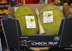 Jackfruit from London Fruit presented in a big-size black label box