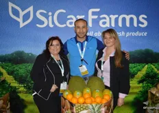 The team of SicarFarms. Julissa Luna, Miguel Rivera and Cynthia Hernandez