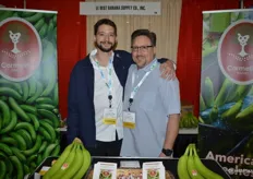 Andres Thomas and Phillip Cuccerre with LeBest Banana Supply. Phillip mentioned that the banana market is back to normal.