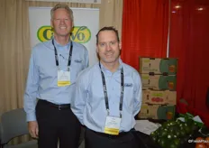 Bill Wilber and Peter Shore with Calavo Growers