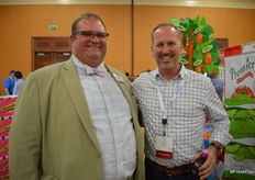 John Toner with United Fresh and Greg Corrigan with Raley’s out of Sacramento, CA. Just last week, Greg was nominated as Chairman-Elect for the United Fresh Board of Directors.