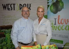 Scott Ross and Susie Rea with West Pak Avocado