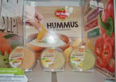 Hummus (Homestyle Hummus, Parsley Hummus and Red Pepper Hummus) from Del Monte.