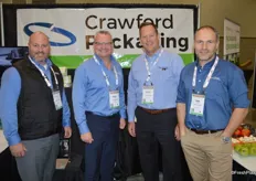 The team of Crawford Packaging is represented by Patterson Young, Doug Crowe, Stuart Jackson and Sam Capson.
