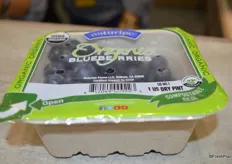 Naturipe's organic blueberries in top seal compostable packaging from Earthcycle - CKF, Inc.