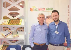 From A.C. Mieza Fruit, Makis Theodoridos- Vice President and Nikos Tseos- Agronomist and sales manager.