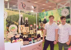 A wide variety of 100% pomegranate juices could be tasted by Freskon visitors at the Ktima Cheimonidi stand. The company recently won a taste award for their pomegranate green tea soda, which is sweetened with stevia.