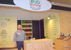 Yiannis Kaminogiannakis from Bio Ierapetra, specialising in organic vegetables.