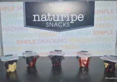 Naturipe Snacks - Fruit Cups are portioned fresh fruit cups packed with 5 ounces of fresh fruit and a handy spork, for the on-the-go consumer.