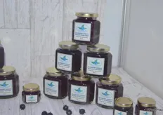 Sweet Fruit™ No Sugar Added Blueberry Spread with 75% lower sugar and calories. From Canadian MJO Solutions.