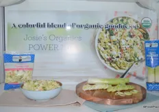Josie’s Organics Power Mix is an organic 10oz blend of green cabbage, julienne-cut broccoli stalk, green kale, and julienne-cut rainbow carrots.