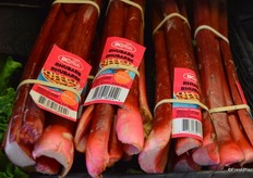 Rhubarb, locally-grown in the Delta, BC area.