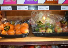 Fruit that is ready to leave the store is available at a 50 percent discount rate.