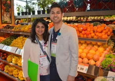 Fazleen Khan-Gupta and Gopal Gupta with local Surrey- based City Wide Produce are attending the retail tour.