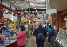 The next stop is Granville Island Market. This public market has many different and unique stores under one roof. Several vendors have stalls with a wide selection of produce, including many exotic items.