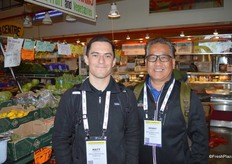 Matt Hernandez and Kenny Kataoka with Melissa's are also participating in the retail tour.