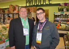Jason Verkaik with Ontario-based Carron Farms and Quinton Woods with Gwillimdale Farms from Ontario.