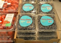 The berry display at T&T is tiny in comparison to the average grocery store.