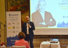 Key note speaker of the morning Christophe Ginisty