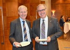 Gerard Backx (HZPC) and Romain Cools (Belgapom, FVPhouse and World Potato Congress)