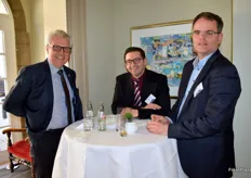 Arnaud Delacour (French Union of Potato Producers UNPT), Francisco Moya (Negonor) and Jan Gottschall (NAO: Dutch Potato Organisation)