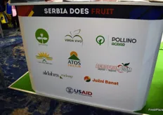 "Below the selection of companies that joined the show. Serbia is a country of fruit. "Other than apples, it produces 8% of the world´s raspberry and blackberry production. Also we have a hearty offer of pears, peaches, nectarines, plums, cherries and sour cherries, and a growing acreage of blueberries."