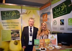 Martin and Kristy Fox from Jnf Fox & Sons, also present at the show.
