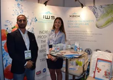 Al Sayed with Terri-Ann Boyle from International Water Group (Ximax Sytems).