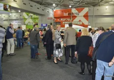 The trade show opened its doors for delegates.