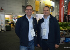 Craig Hart and Dick van de Kop from Greefa were visiting the show all the way from New Zealand and The Netherlands.