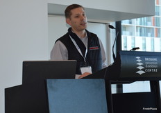 Rowan Little from Montague spoke about a trial carried out temperature monitoring during shipping.