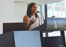 Joanne Howe from the University explained the results of a research program on workforce issues in Australia.