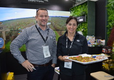 Andrew Keaney and Jo Jalfron at T&G Global.